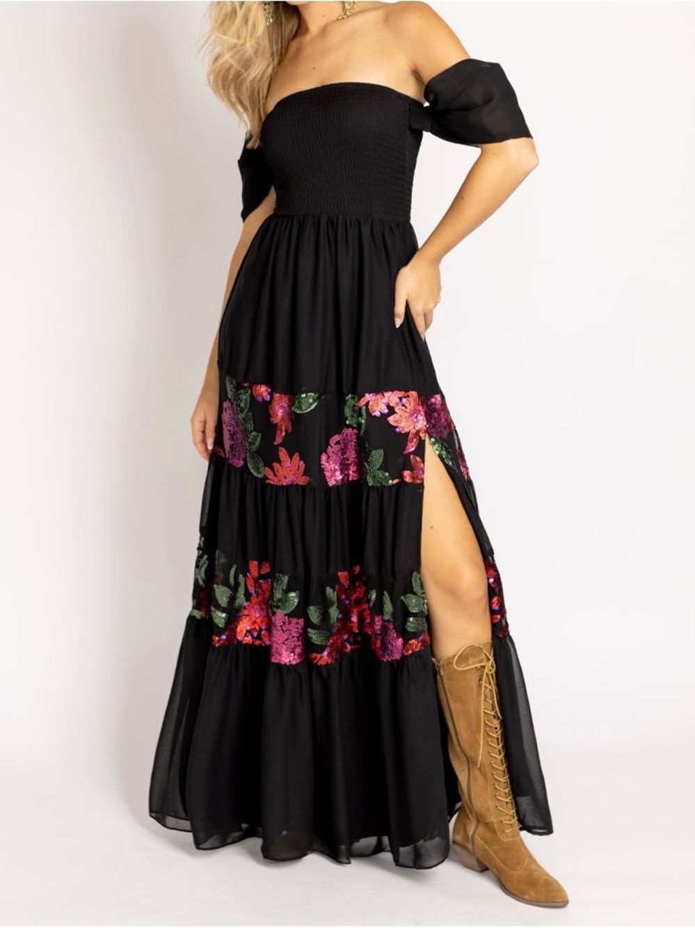 MARIELLA DRESS IN BLACK